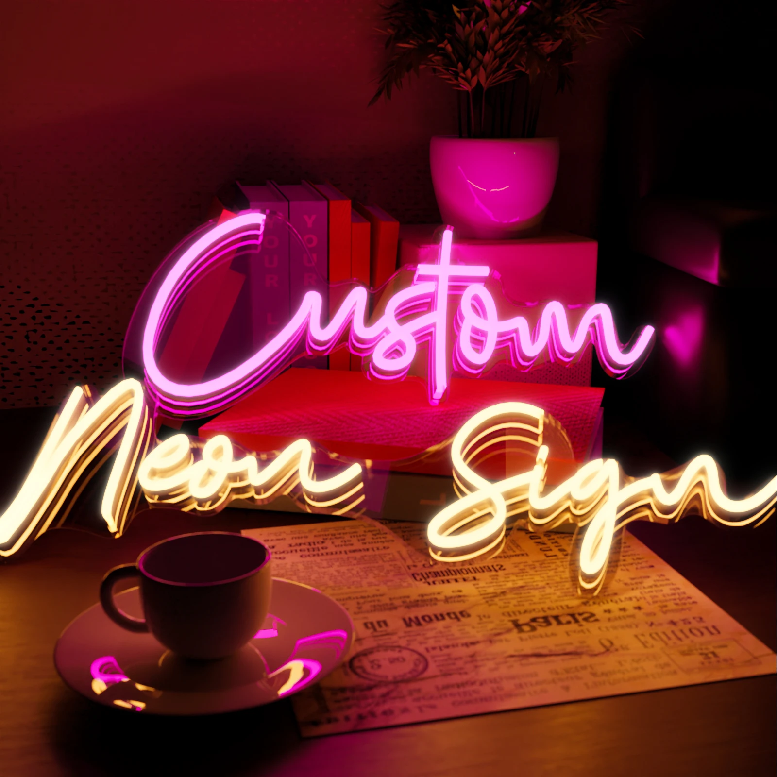Custom Neon Sign, Led Neon Logo, Neon Sign,Neon Signs for room Decor,Art Neon Decor, Wedding Neon Decor, Custom Logo Neon Sign