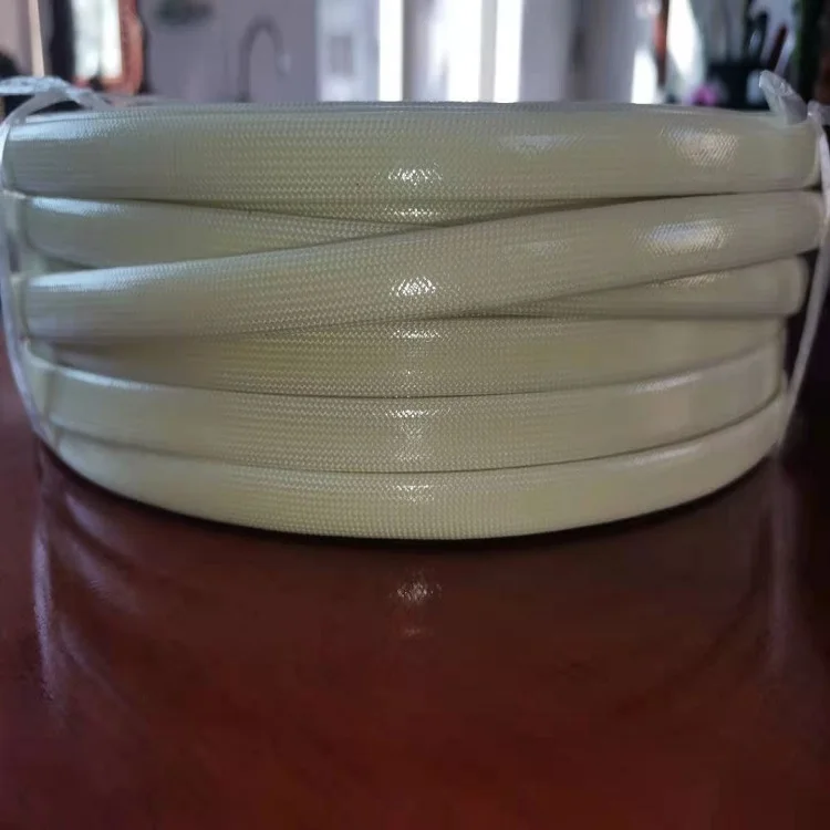 Acrylic Coated Resin Fiberglass Sleeves Electric Motor Insulating Material Fiberglass Sleeves