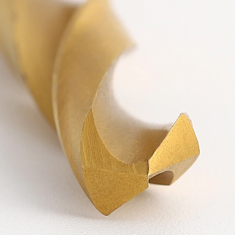 Wholesale High cobalt m42 co8% Hss Titanium Cotaing Twist Drill Bit Wood Drill Bit Straight Shank Drill