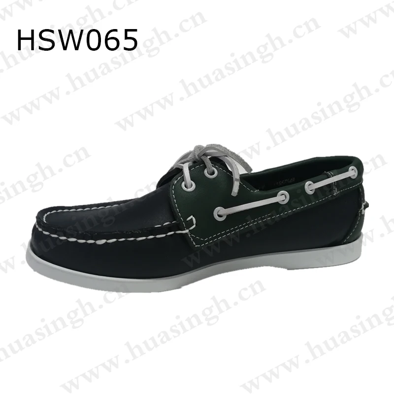 LXG,China factory wholesale two-eyes style men women penny shoes casual walk flat brown peas shoes HSW065