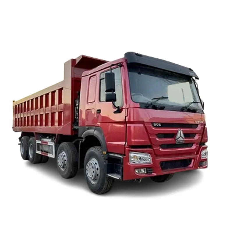 Подержанные самосвальные самосвалы HOWO 8*4 12 50 тонн