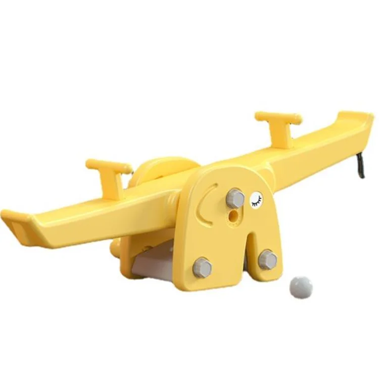 white plastic seesaw party rental balance beam