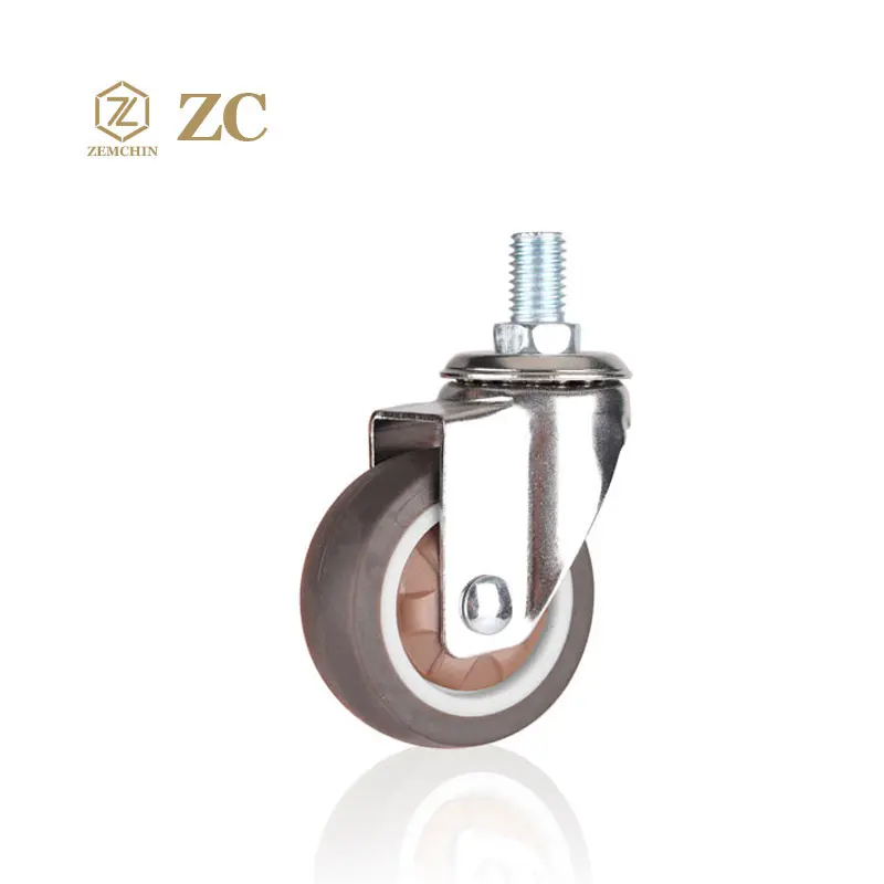 Customized professional Movers with Easy Locking Brake Mechanism and Quiet Operation Silent Swivel Brake Wheels