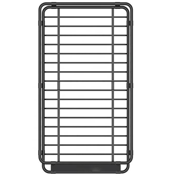 High Capacity Heavy Duty Roof Luggage Rack Basket Steel Pipe Super Tough Roof Top Basket for SUV