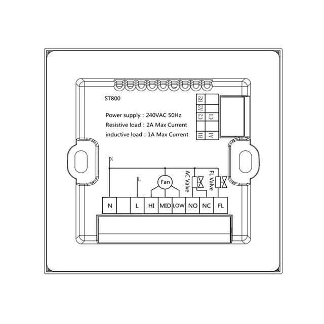 Smart Home Remote Control 240V Smart Thermostat Central Thermostat Room Thermostat