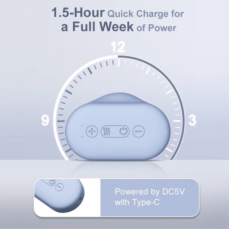 New Portable Muscle Stimulator Device Wireless Tens Menstrual Period Cramp Pain Relief Tens Unit Body Massager