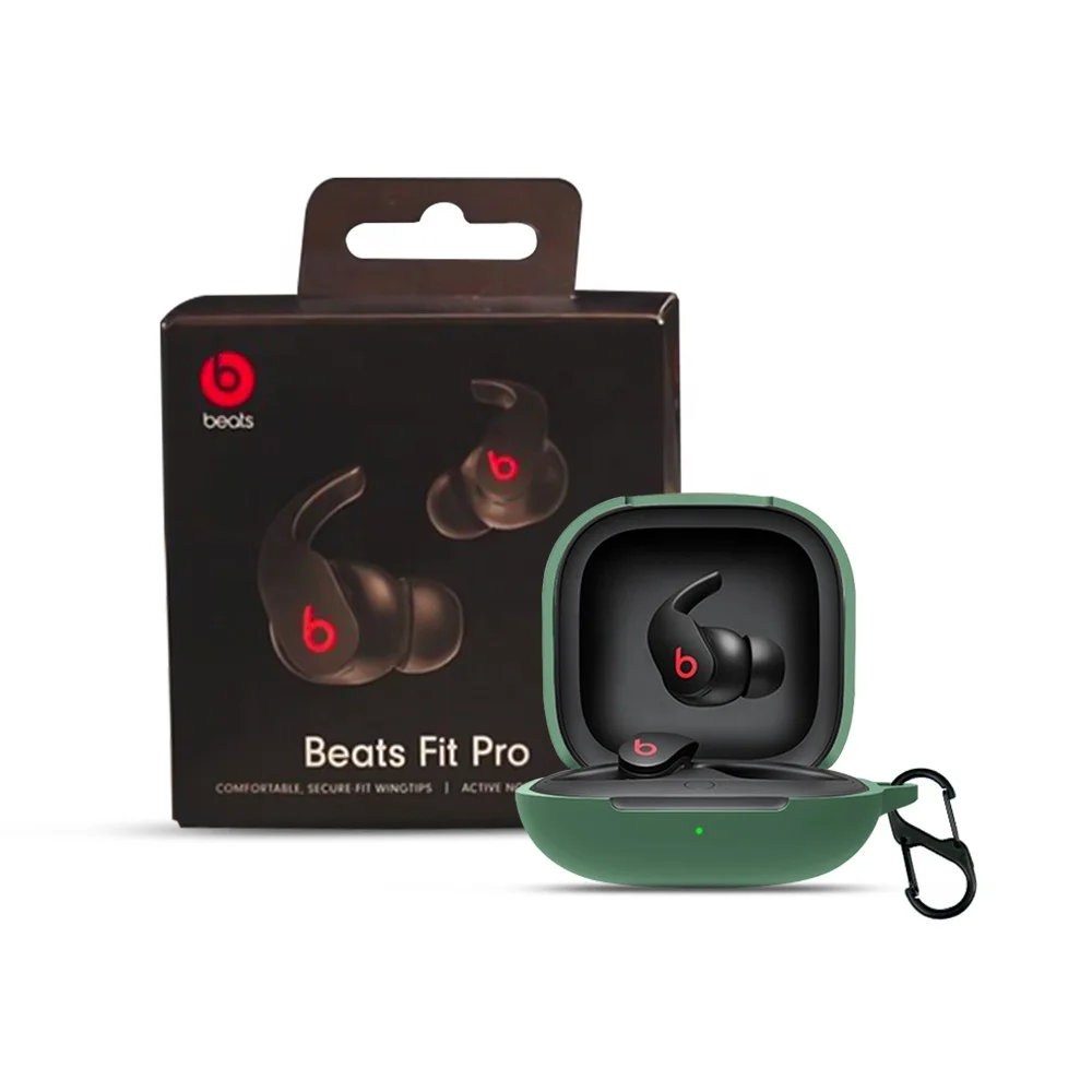 Suitable for Beats Fit Pro Earphone Accessories Silicon Protector Cover headset silicone protective cover with hanging