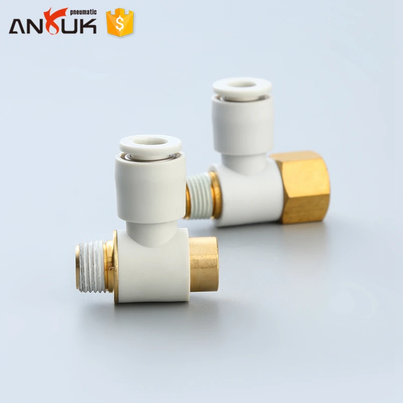 ANRUK SMC S-KQ2VF connector plastic connector T-type connector male and female external and internal threads