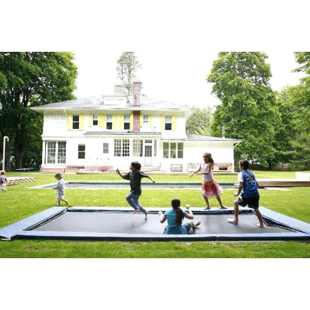 9x14ft safety high bounce unground in ground inground trampoline