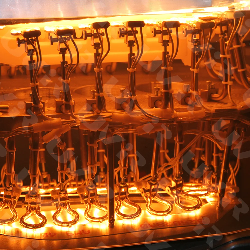 UVIR customized Round Halogen Oven Light ir quartz tube infrared heating 1000w