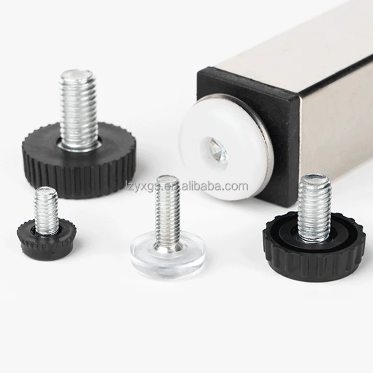 M8*18*30mm Diameter Eight-hole Adjustable Foot Conical Support Foot Stainless Steel Shelf Footpad Cabinet Display Cabinet