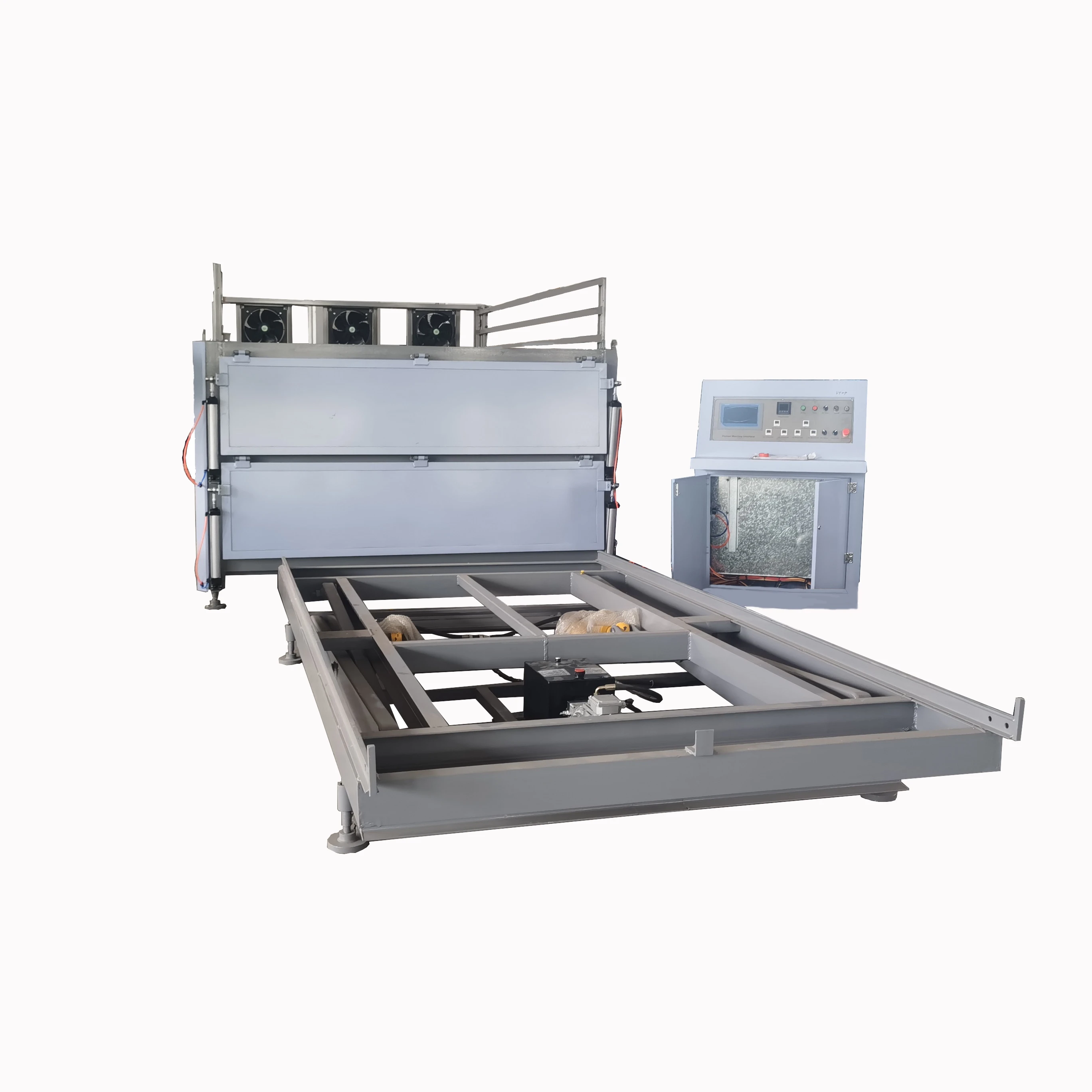 Energy-saving Cycle Work Furnace  Increase Efficiency  Four-Layer EVA Glass Lamination Machinery