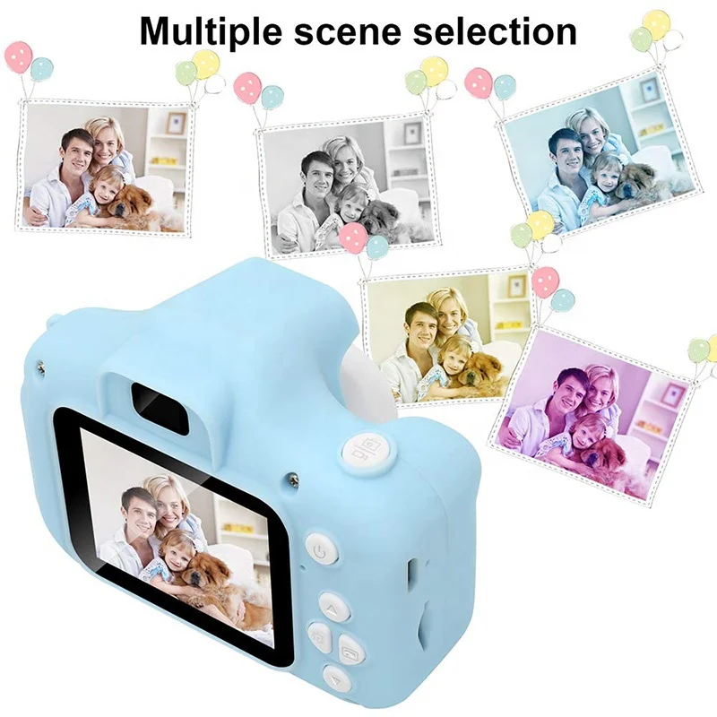 2 Inch HD screen Rechargeable 1080P video Kids Mini Camera Children Toys gift digital cameras for kid