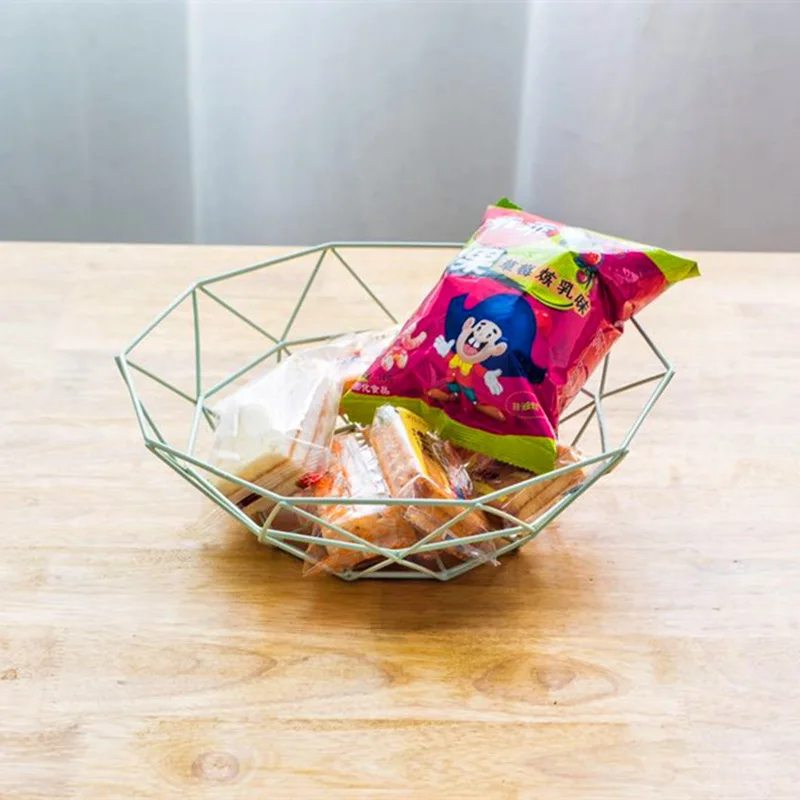 Iron Wire Fruit Bowl/ Iron Arts Fruit Storage Baskets/fruit Tray