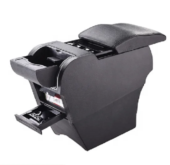 High Quality Interior Center Console Storage Box Armrest Car-Styling Decoration Accessories Parts for Toyota Vios/Yaris