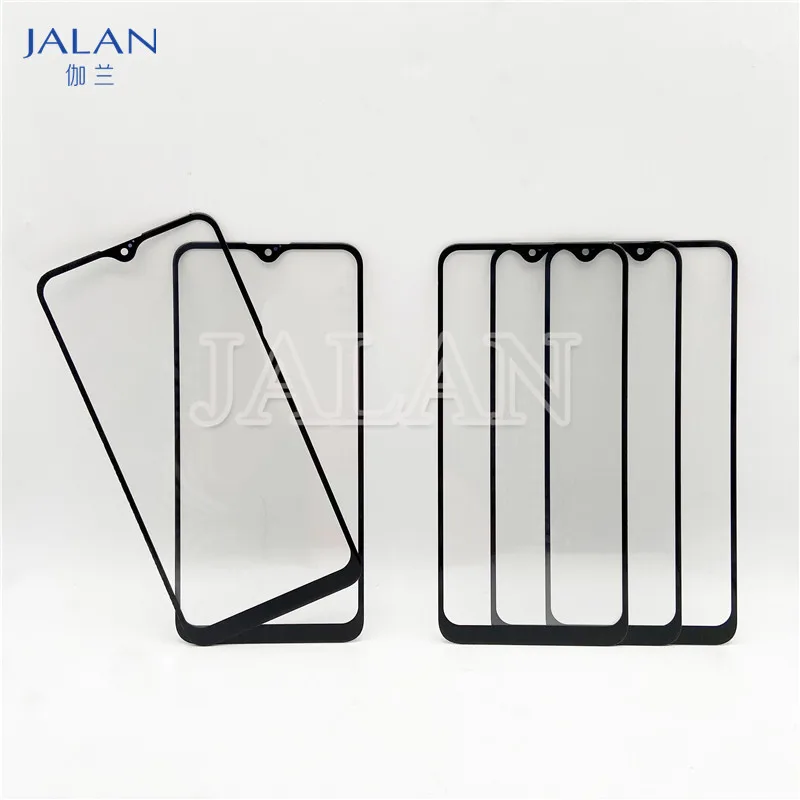 5PCS High quality Front Glass with oca film for Redmi 8 Glass Changed LCD Display Outer Glass Lens Cover Phone Repair