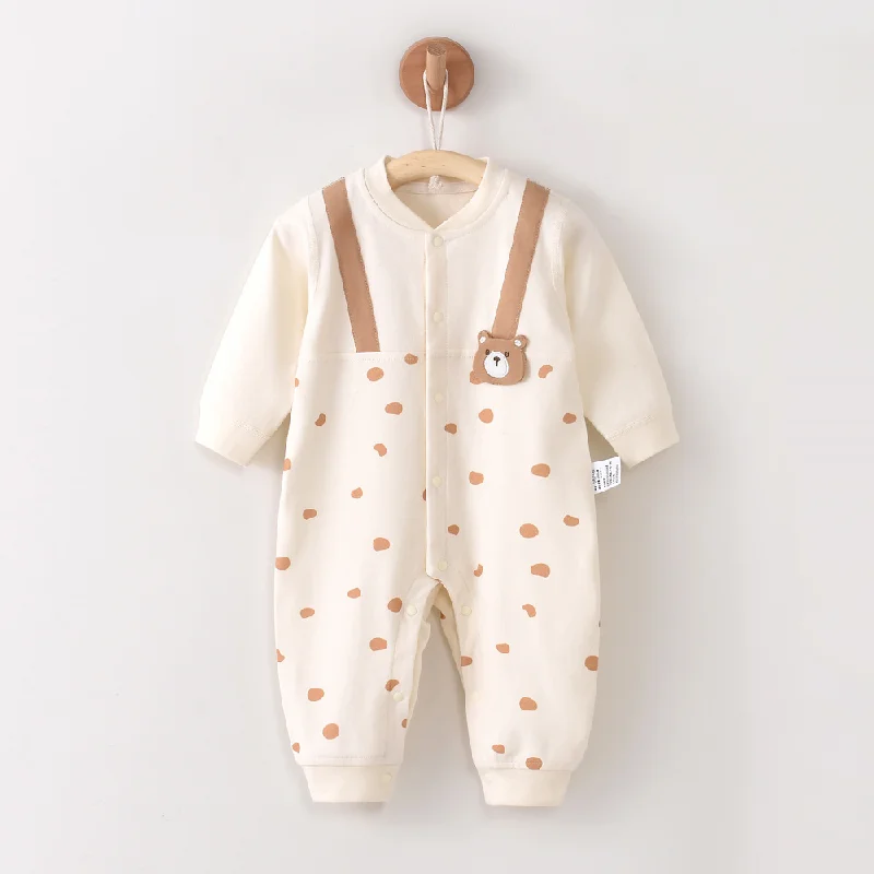 Autumn Clothes Boneless Baby Romper Pajamas Newborn Boy Girl Jumpsuit Clothes Cotton Long Sleeve  Overalls Clothes