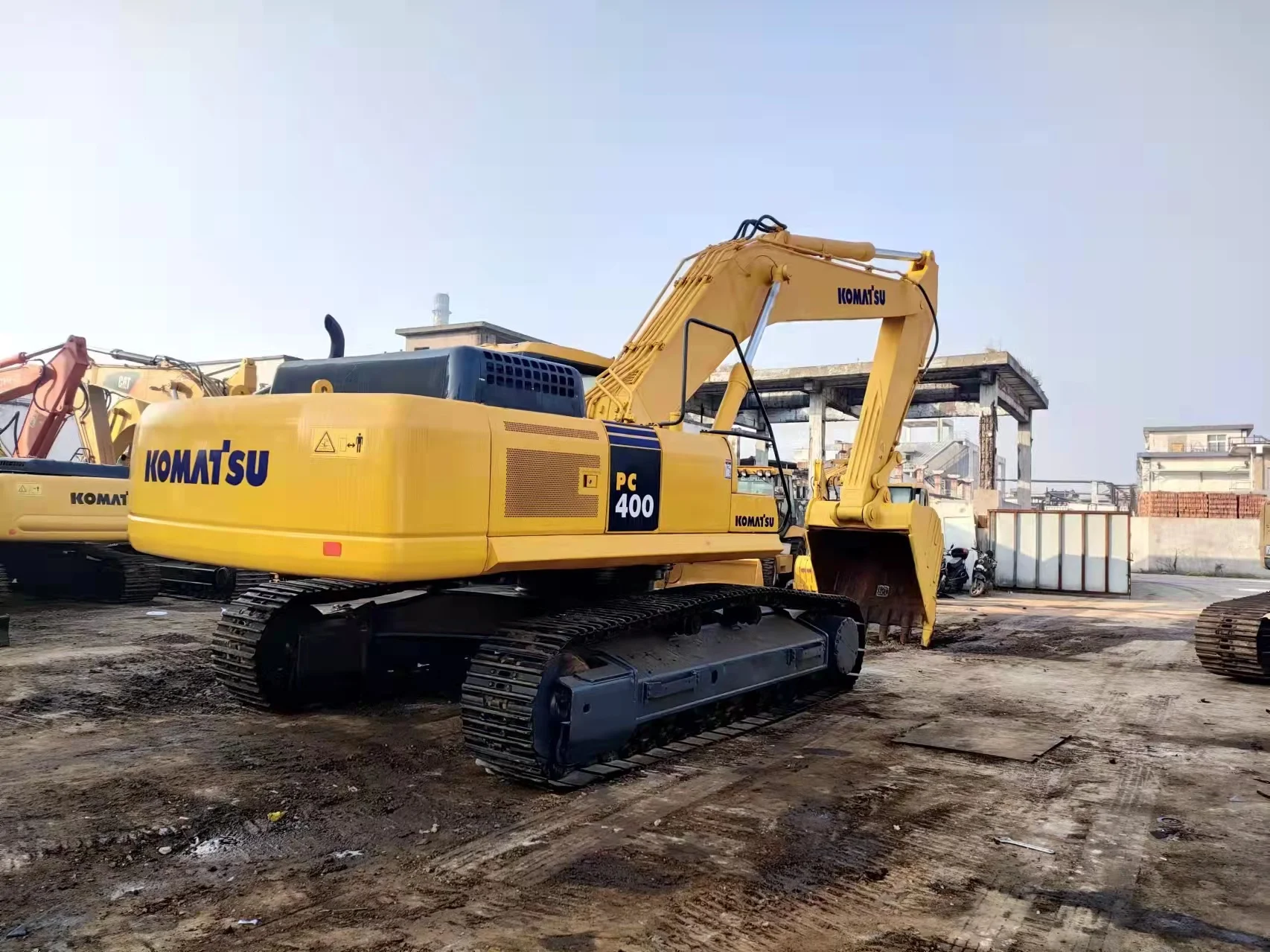 used heavy equipment for construction komatsu pc400-7 excavator used japan orignal komatsu excavator pc400-8 pc400 in china