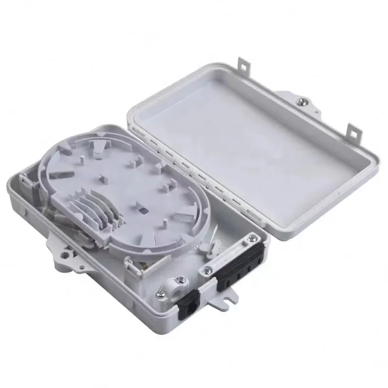 RENEW factory Ftth ABS distribution box 4 cores fiber optic terminal box