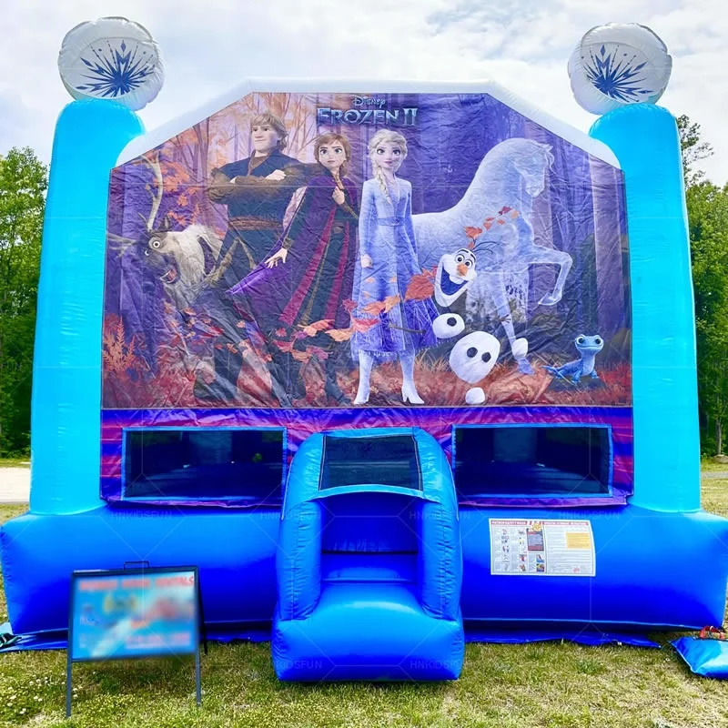 Cheap Bounce House Frozen Inflatable Bounce House Frozen Bouncy Castle For Kids