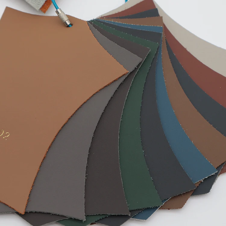 GRS certified recycled Material 58% bovine fiber base recycled leather genuine cow leather real  for upholstery handbag