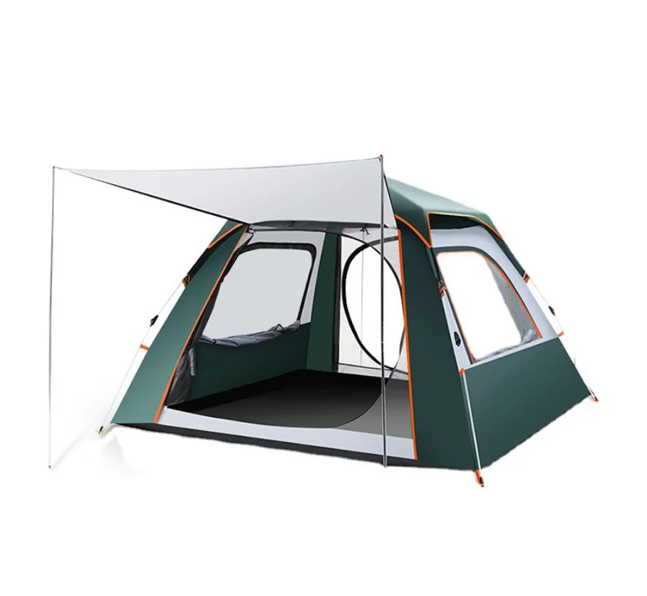 Outdoor Waterproof Camping Instant Tents Pop Up Tent Portable Automatic Family Waterproof Windproof Camping Hiking printed tent