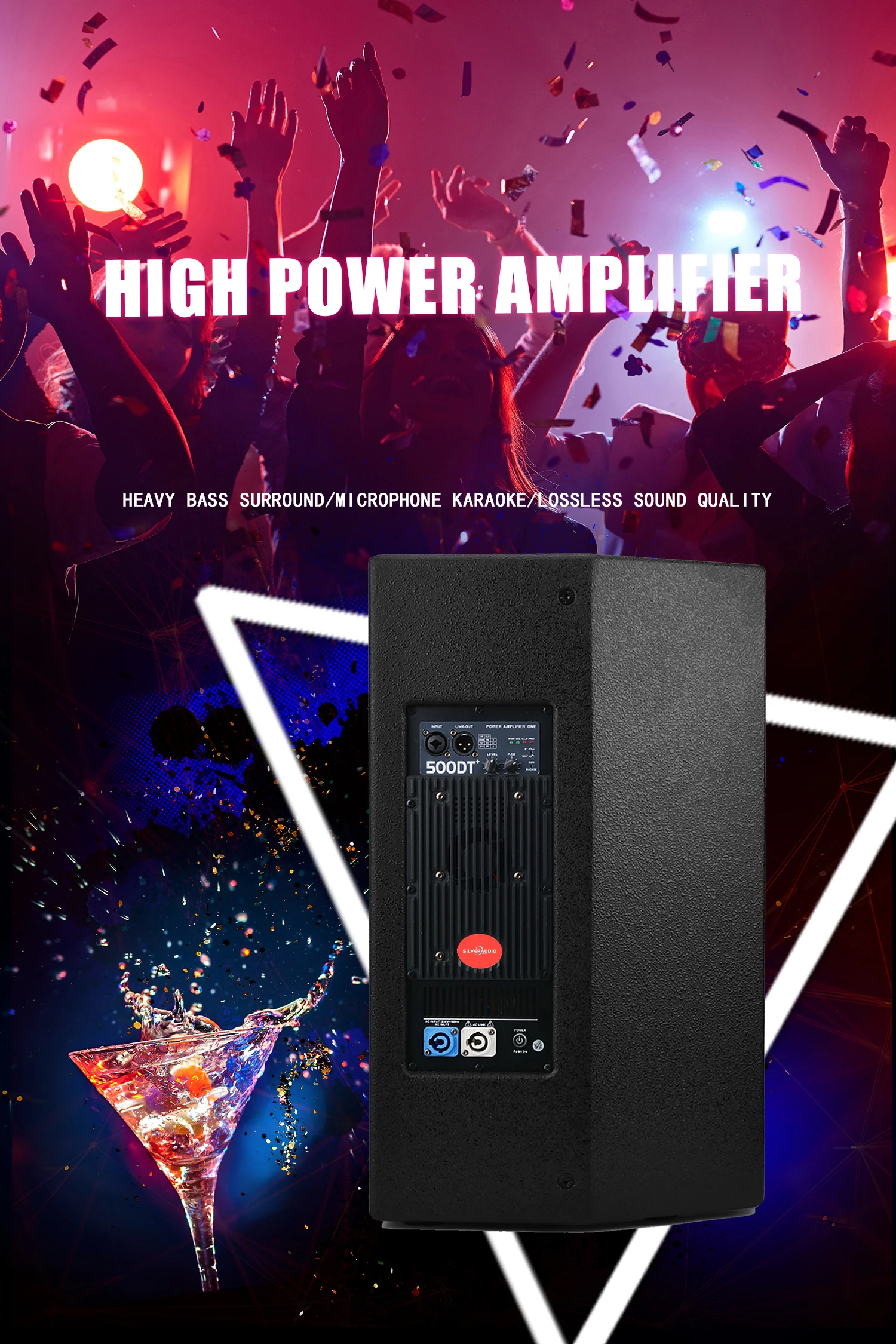 GAP-1500DT New Design Class D Subwoofer Board For Wholesales