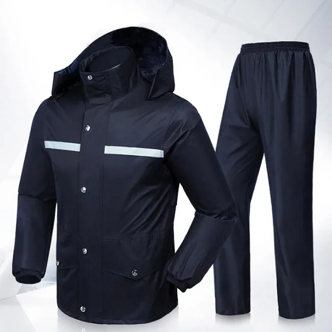 
MOTOWOLF PVC 100% Waterproof Ropa Impermeable Moto Raincoat Motorcycle For Mens Rain Jacket 