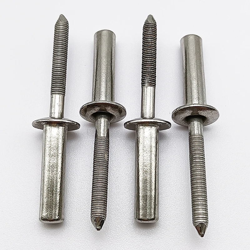 6.4 * 25 mm Stainless Steel 304/316 Close End Blind Rivet Dome head Manufacturer