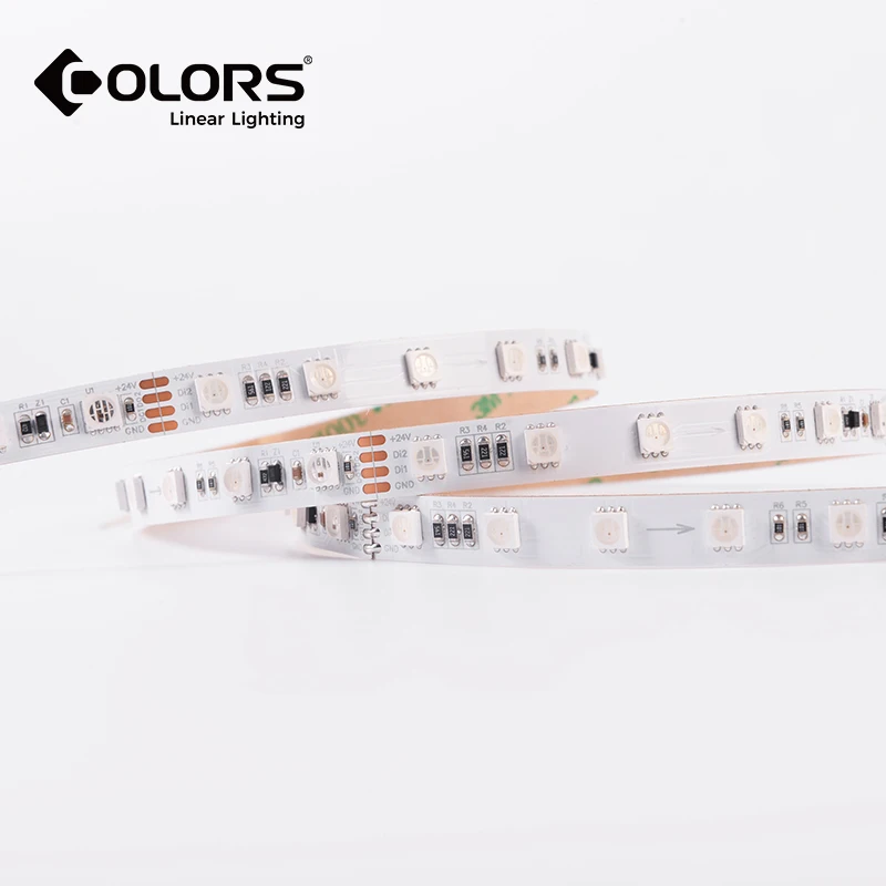 Wholesale waterproof flexible outdoor 5050 SMD digital pixel remote control led RGB strip light