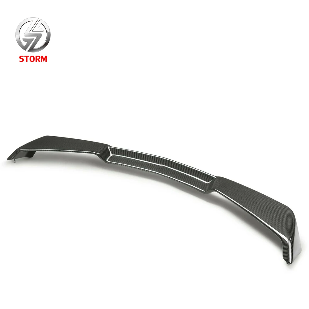 Newly For 2020-2022 Chevrolet Corvette C8 Visible Carbon Fiber Rear Wing Spoiler