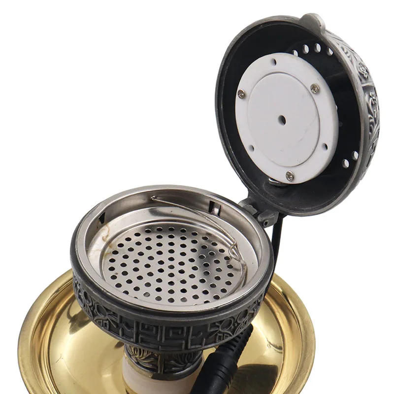 High Grade Electronic Shisha bowl e Shisha-hookah smokepan nice hookah accessories with adapter made by kangerm