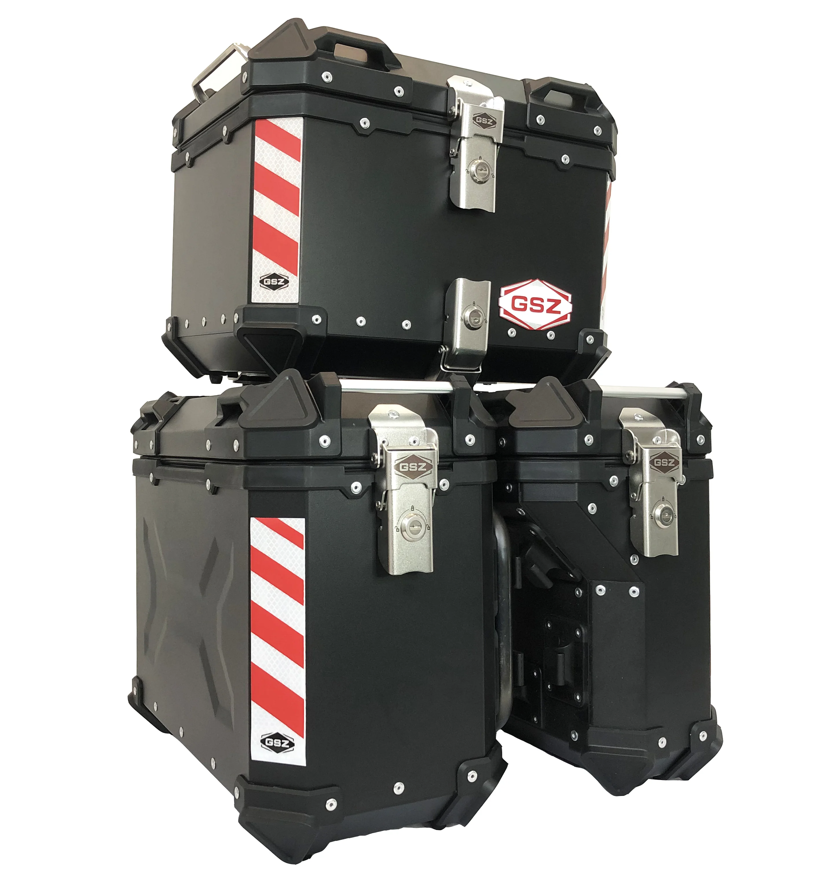 
Universal Motorcycle Aluminum luggage Side Saddle Boxes Bracket Support Holder Carrier for Side Saddle Box 