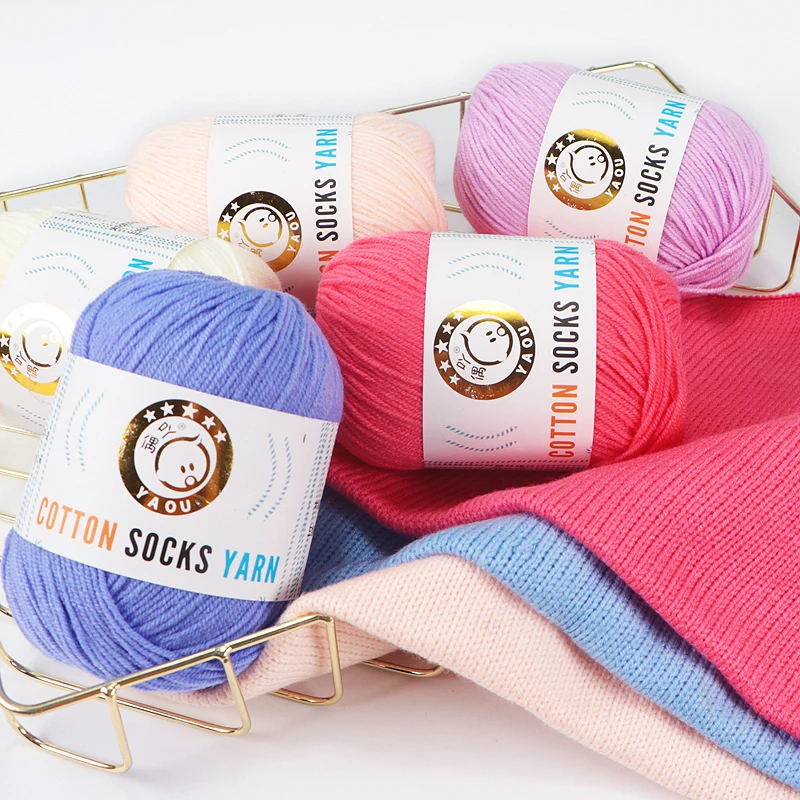 
China manufacture combed cotton Yarn for Hand knitting and Crochet baby clothes 