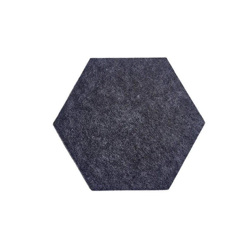 Polyester Acoustic Panels Sound Absorbing Wall Wrapped Fabric for Theater Acoustical Soundproofing Materials