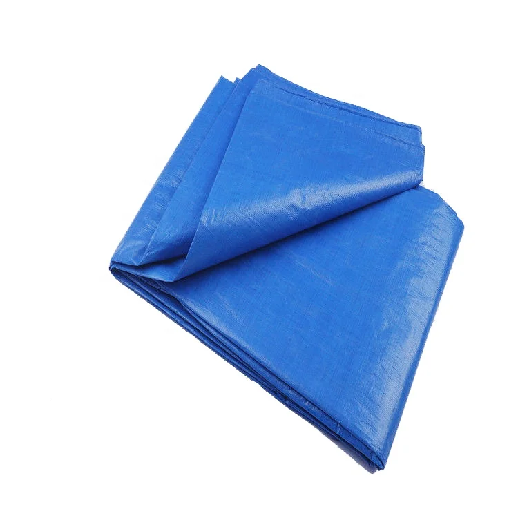 China Linyi Factory White PE Tarpaulin Rolls Waterproof and