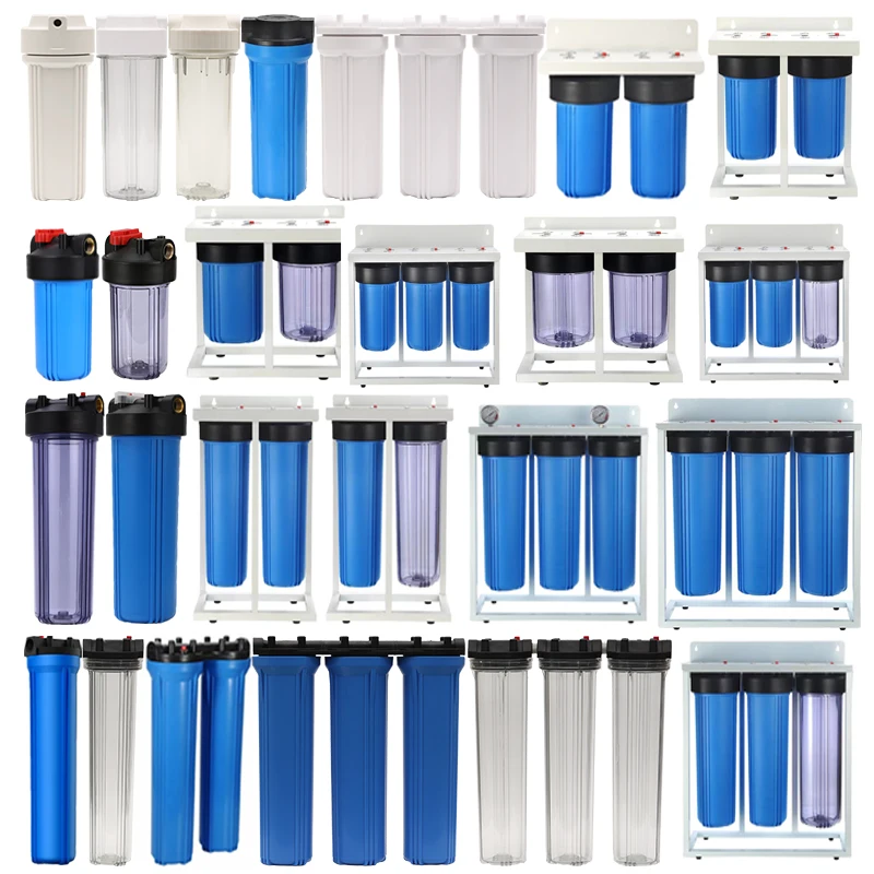 Manual Whole House Water Filter Cartridge Water Filter Housing for Household and Hotel Use