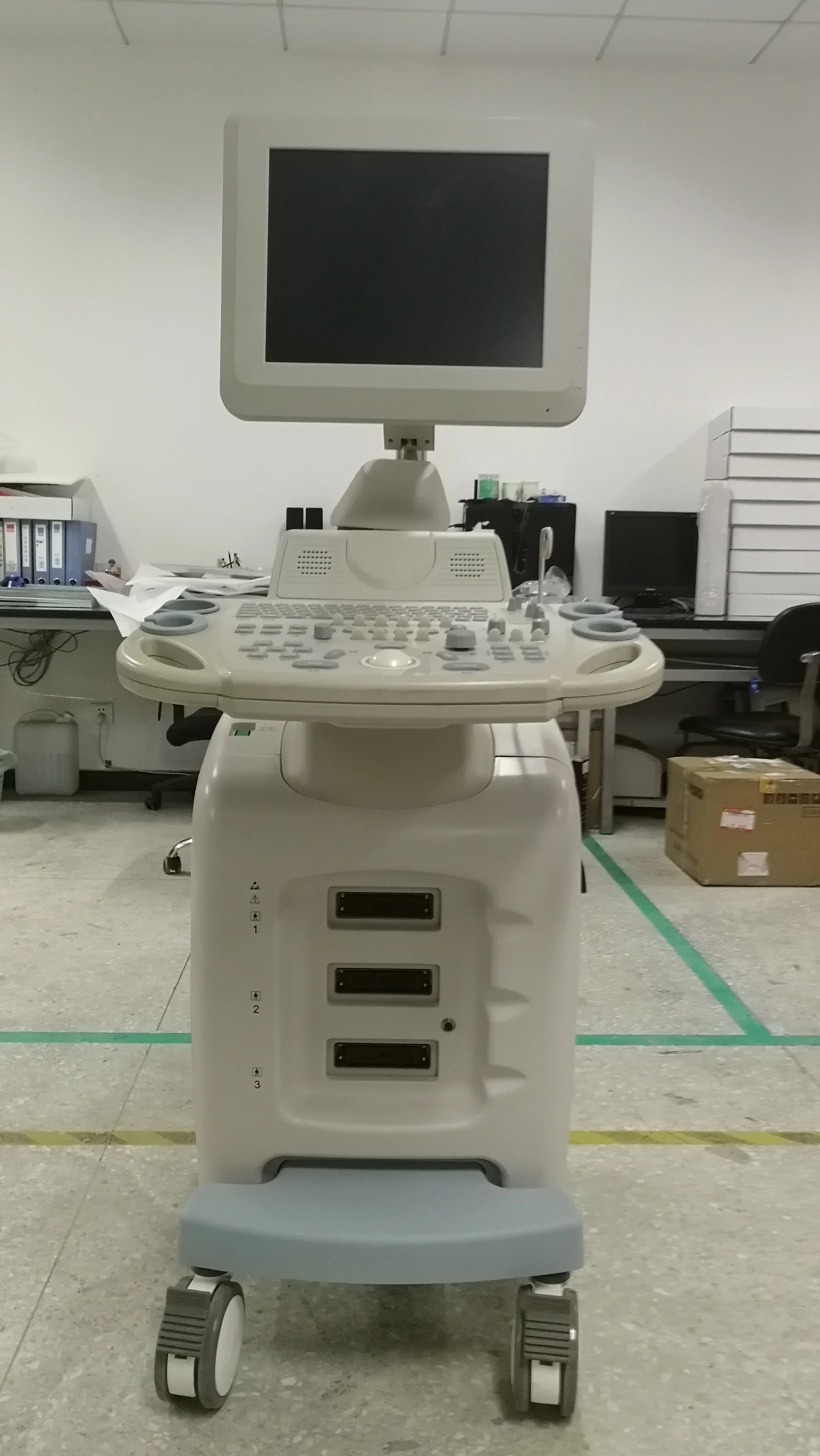 Medsinglong Trolley Color Doppler System Medical Ultrasound machine Color Doppler Diagnostic Trolley Ultrasound Machine