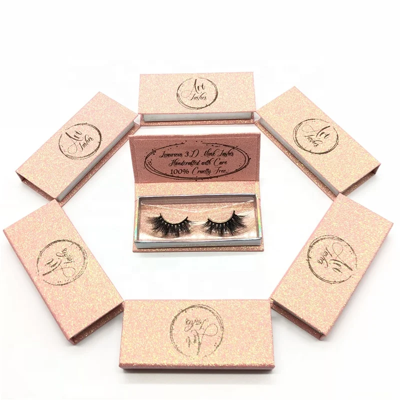 Russian Double 3D Silk Faux Mink Fake Premium Synthetic False Eyelashes Wholesale Natural Volume Mink Eye Lashes Manufacturer