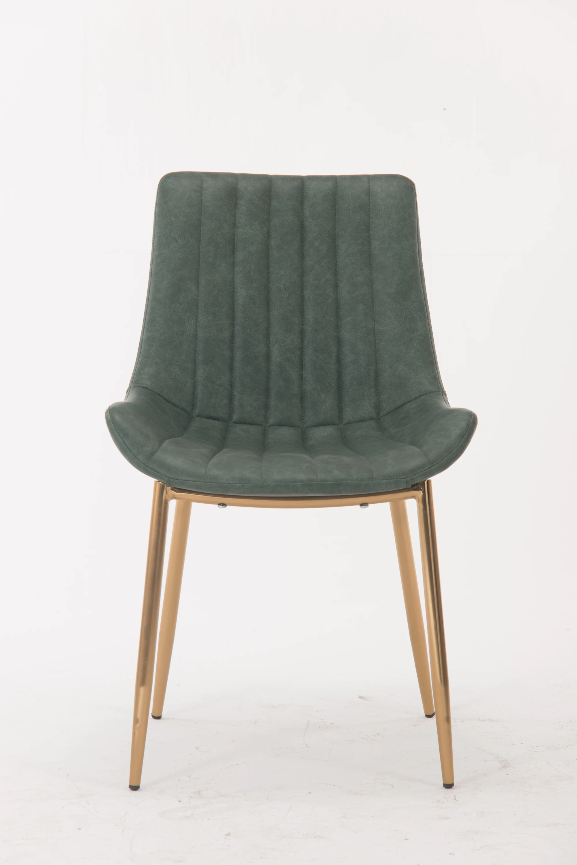 Высококачественная мебель для дома, сетчатый стул, сиденье, обеденные стулья, фабрика, искусственная кожа для гостиной с золотой ножкой