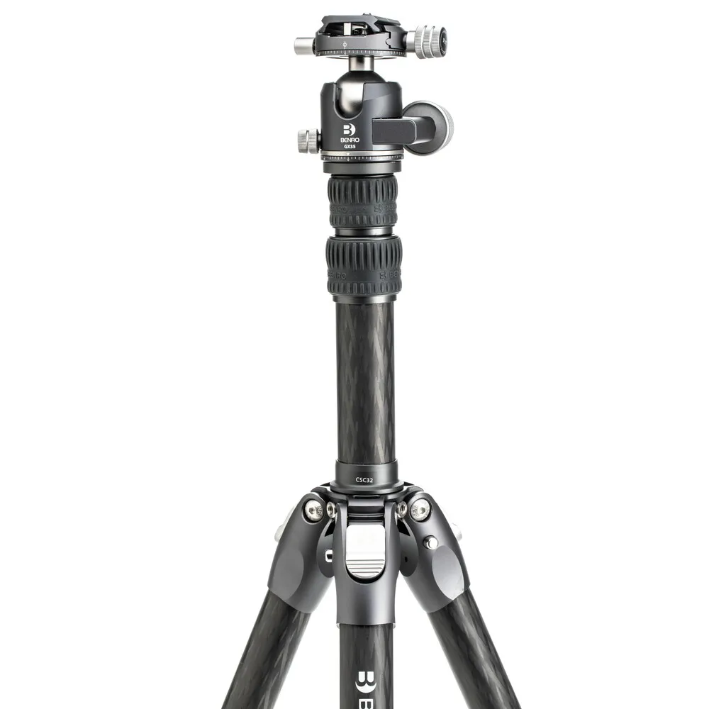 Free Shipping Carbon Fiber Tripod Extension Column Compact 3 Sections Central Axis Camera Tripod Axis