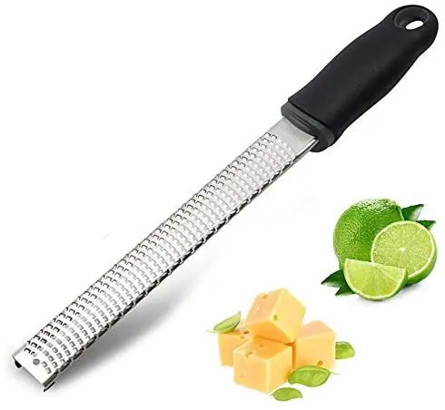 Wholesale Customized hot sale gadgets kitchen accessories non slip handle vegetable coconut cheese grater lemon zester