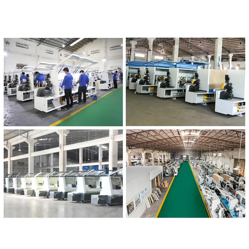 KIE-568JD cost efficiency fully laminate melamine pre-milling corner trimming automatic edge banding machine