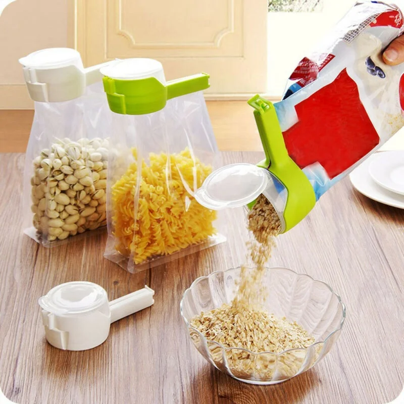 Kitchen Seal Pour Food Storage Bag Clip Snack Sealing Clip