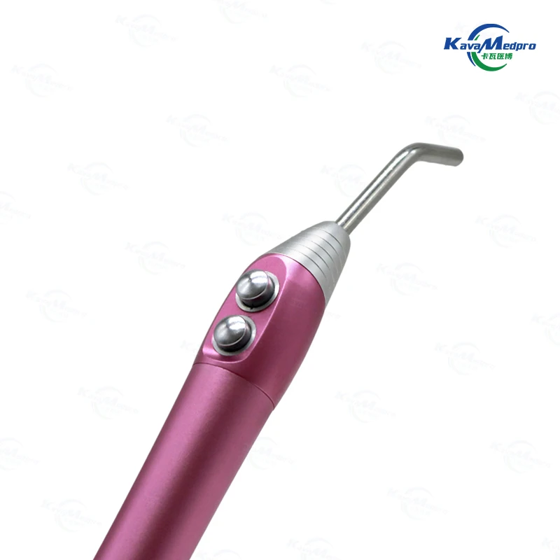 Dental Unit Equipments Spare Parts Dental Air Water Syringe Three Way Syringe 2 Nozzles Dental Water Spray Gun