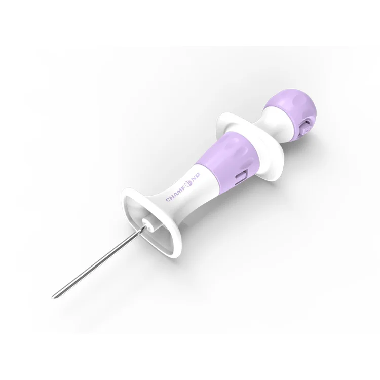 
semi automatic biopsy needle punch with plunger biopsy skin 