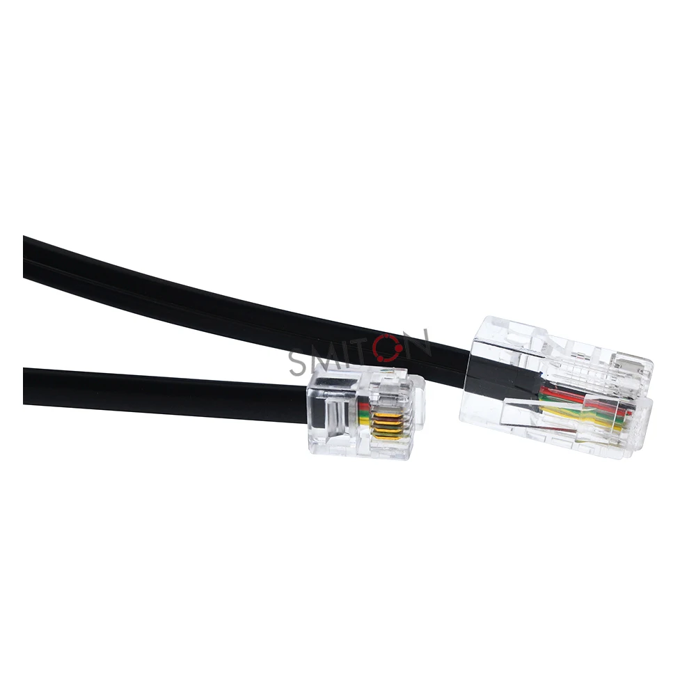 Customized Length 6P4C - 8P4C Telephone Jumper Cable