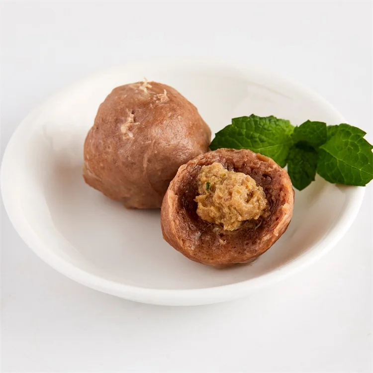 2021 Hot selling frozen food juicy beefmeat ball halal food frozen food