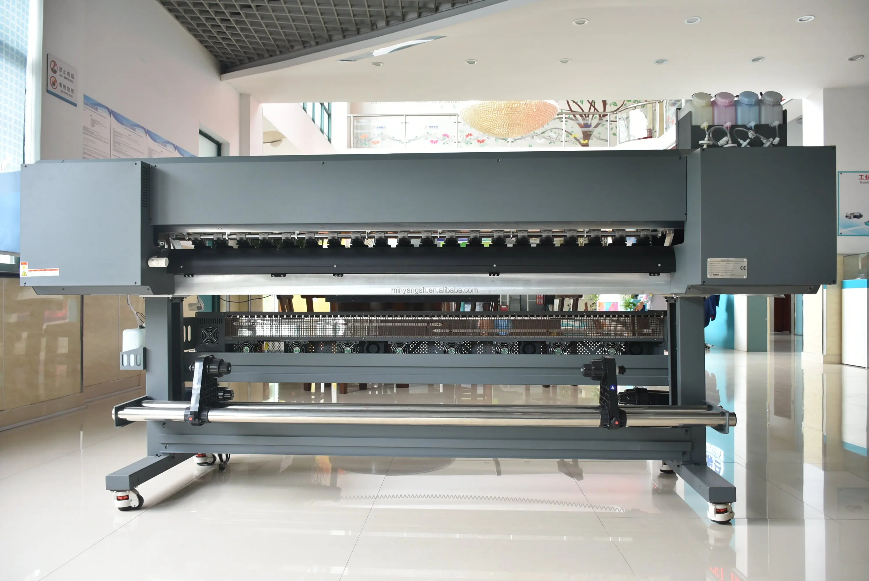 INFINITI FY-UV1800MS 1.8m 3 i3200 heads high resolution cheap inkjet digital UV roll to roll coating label printer machine