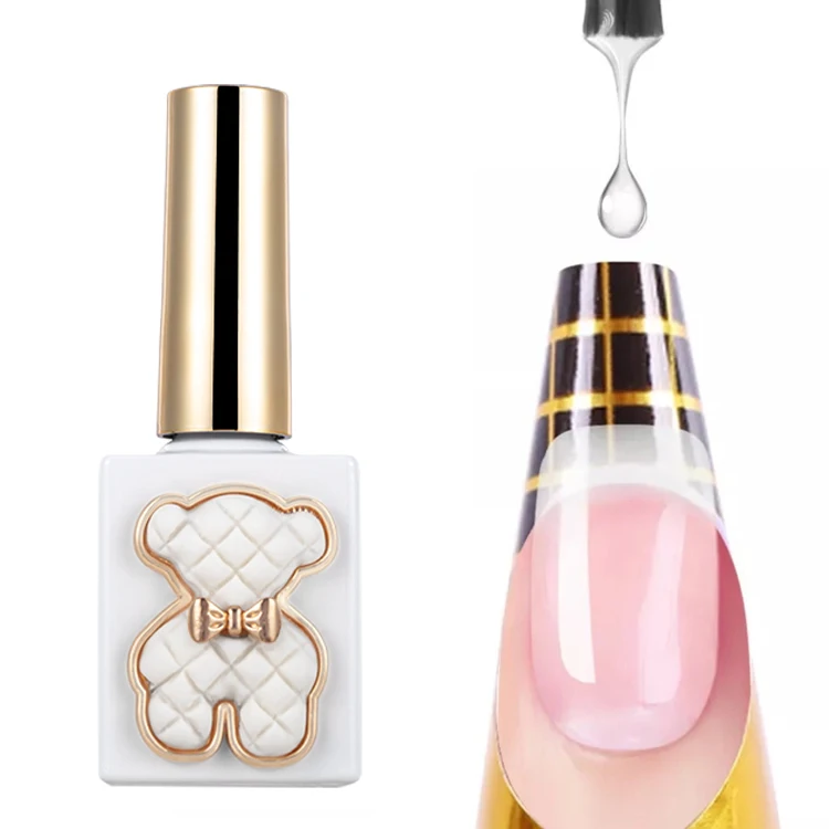 ZRKGEL professional nail supplier 15 ml bottle nail extension gel private label longlasting free sample builder gel in a bottle